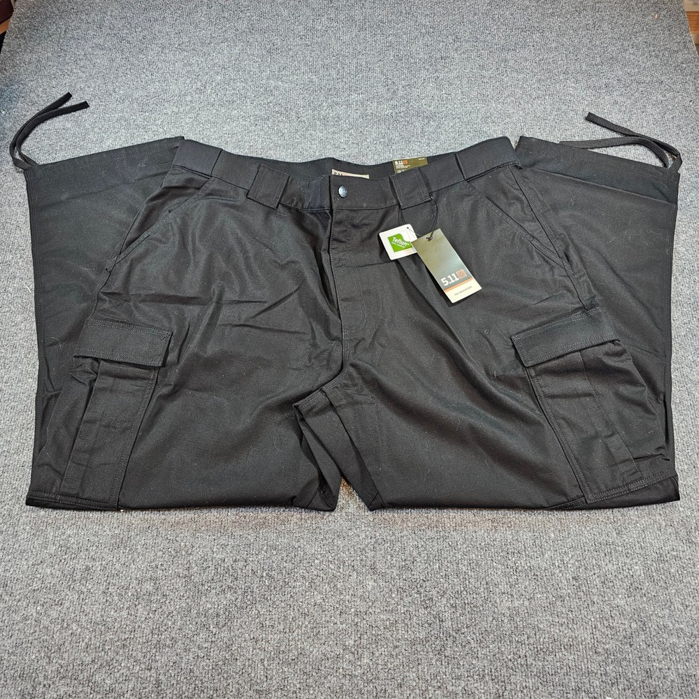 5.11 Tactical Mens 3XL Black TDU Ripstop Pants Relaxed Fit Duty Cargo 74003